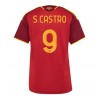 AS Roma Santiago Castro #9 Hjemmedrakt Kvinner 2026-27 Kortermet